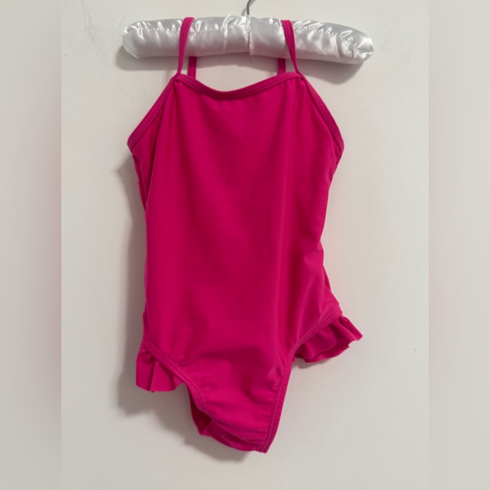 Wonder Nation Pink Kids Swim One Piece
